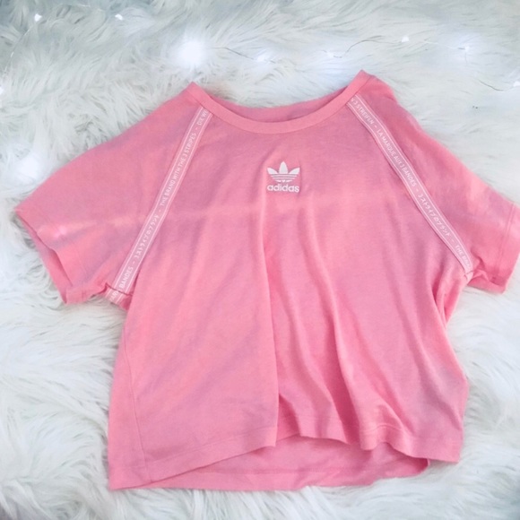 baby pink adidas jumper